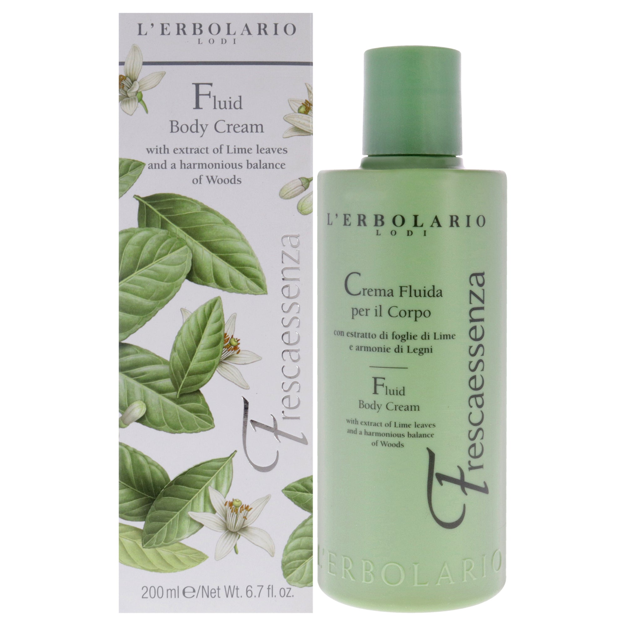 LErbolario Fluid Body Cream - Frescaessenza -Thefragrancemart.com