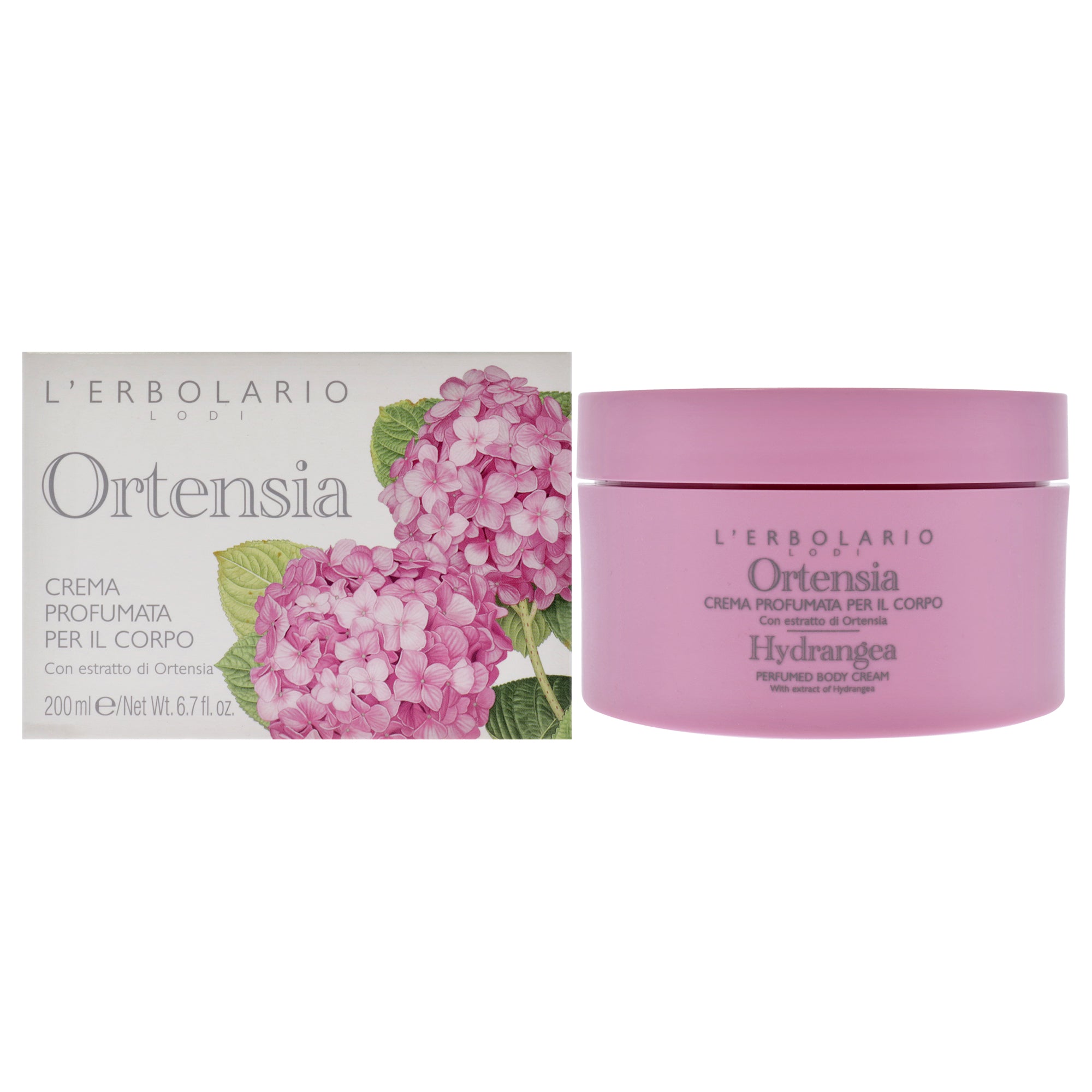 LErbolario Perfumed Body Cream - Hydrangea -Thefragrancemart.com
