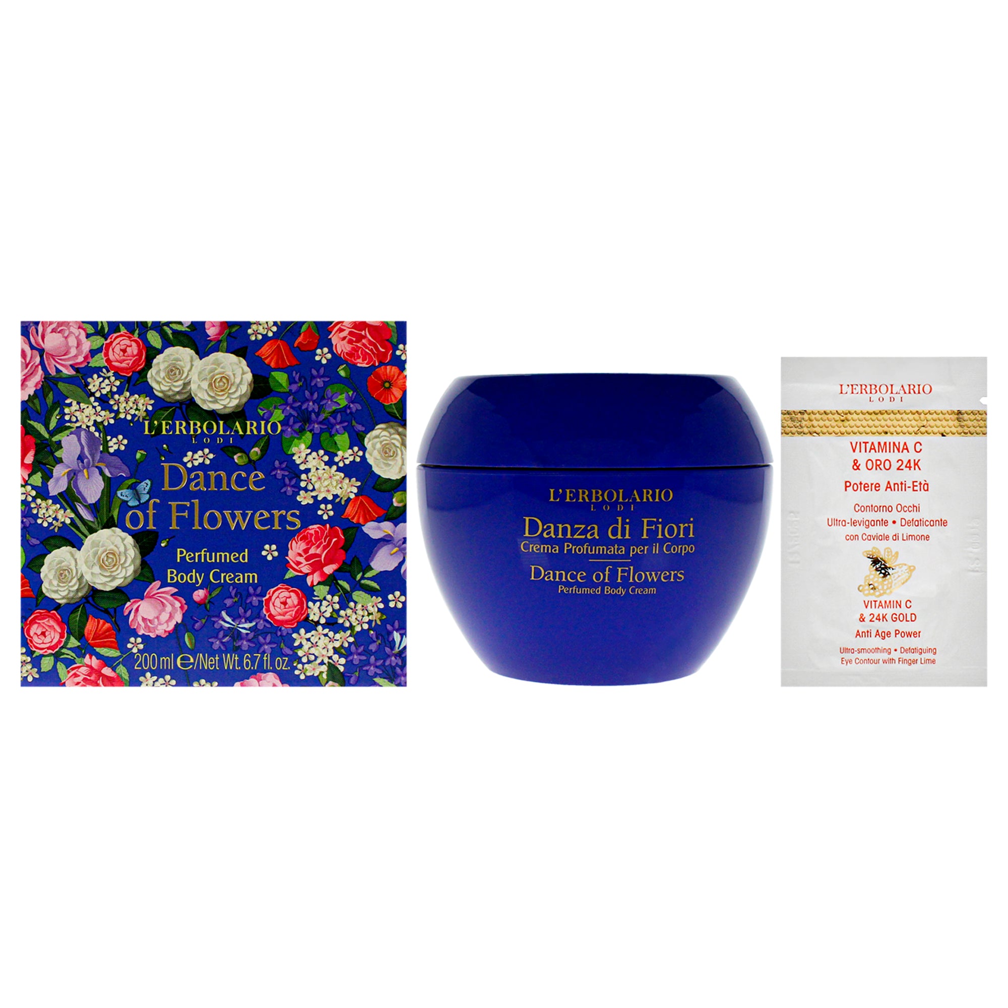 LErbolario Perfumed Body Cream - Dance Of Flowers -Thefragrancemart.com