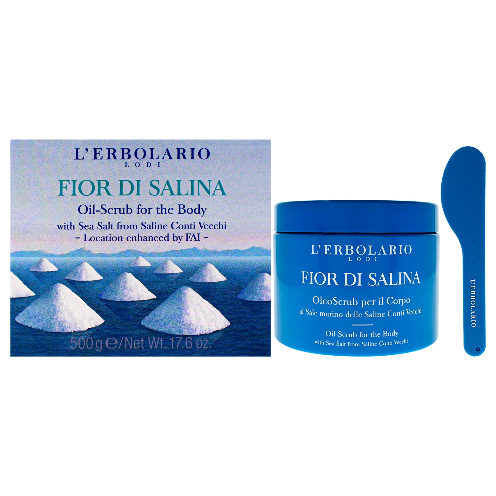 LErbolario Fior di Salina Oil-Scrub -Thefragrancemart.com