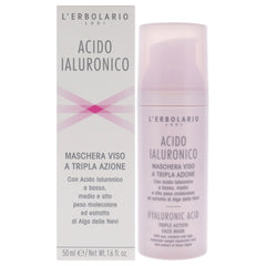LErbolario Hyaluronic Acid Triple Action Face Mask -Thefragrancemart.com