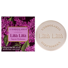 LErbolario Lilac Lila Perfumed Soap -Thefragrancemart.com