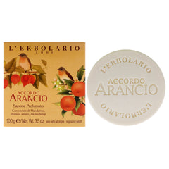LErbolario Accordo Arancio Perfumed Soap -Thefragrancemart.com