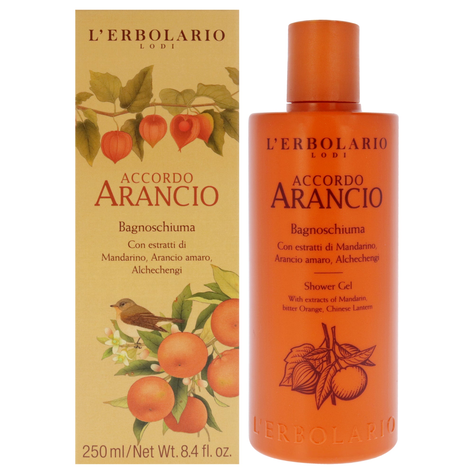 LErbolario Accordo Arancio Shower Gel -Thefragrancemart.com