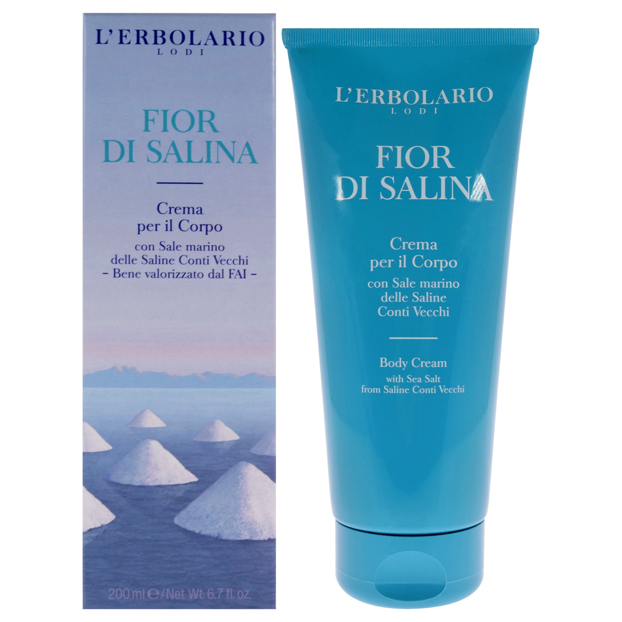 LErbolario Body Cream - Fior Di Salina -Thefragrancemart.com