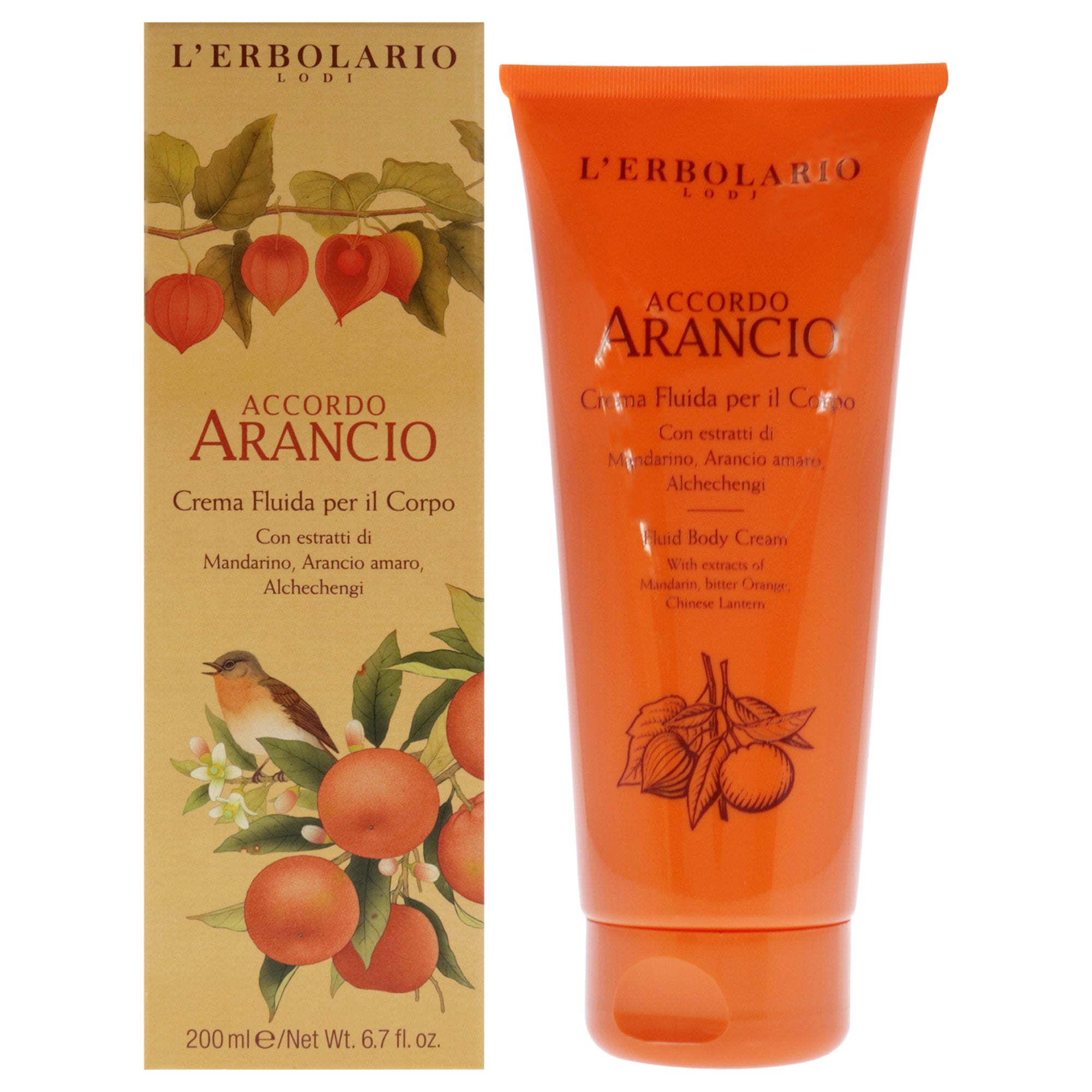LErbolario Accordo Arancio Body Cream -Thefragrancemart.com