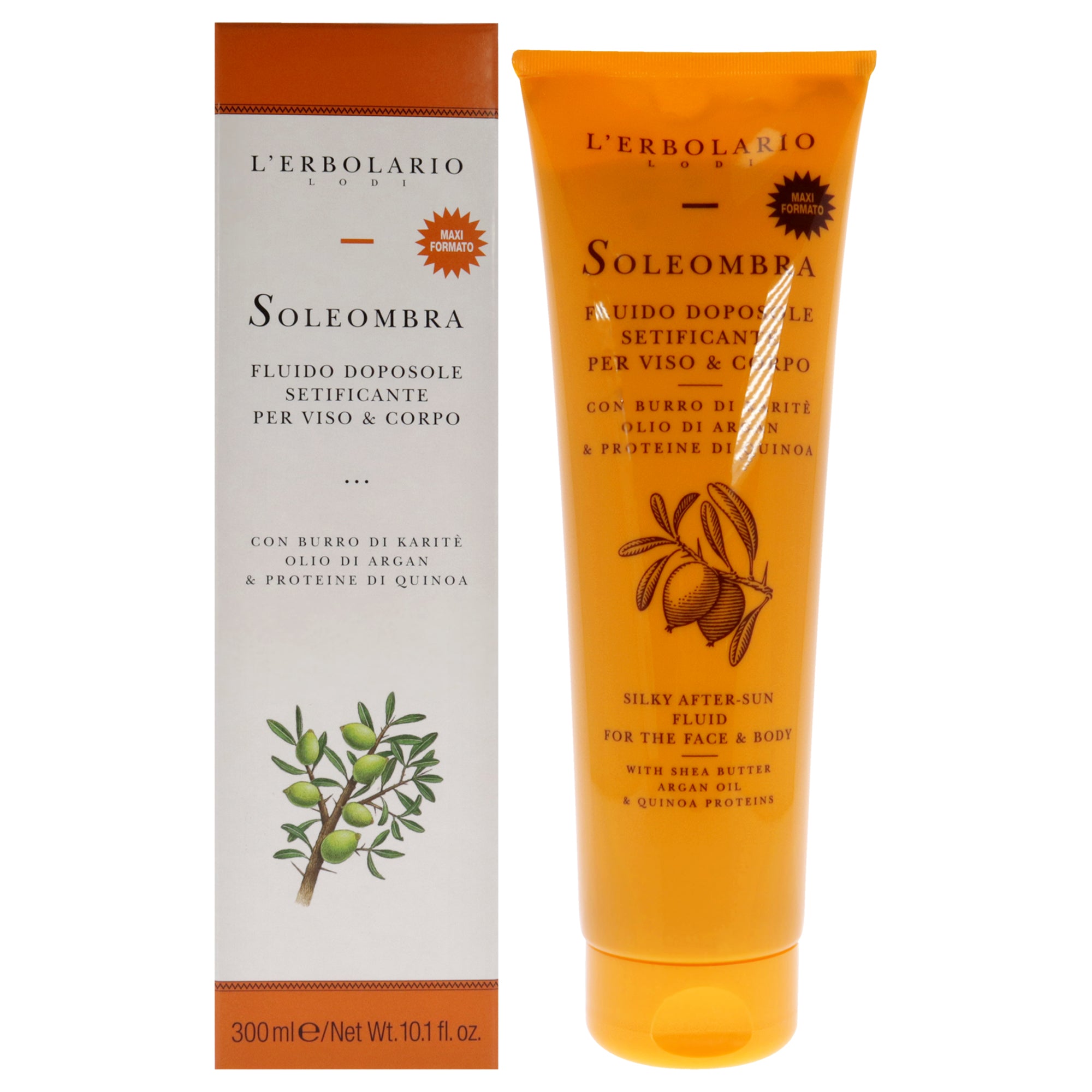 LErbolario Soleombra Silky After-Sun Fluid -Thefragrancemart.com