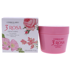 LErbolario Body Cream - 3 Rosa -Thefragrancemart.com