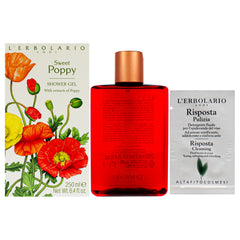 LErbolario Sweet Poppy Shower Gel -Thefragrancemart.com