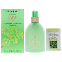 LErbolario Cleansing Gel Face and Hands Silk Effect - Jade Plant -Thefragrancemart.com