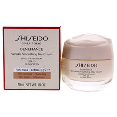 Shiseido Benefiance Wrinkle Smoothing Day Cream SPF 23 -Thefragrancemart.com