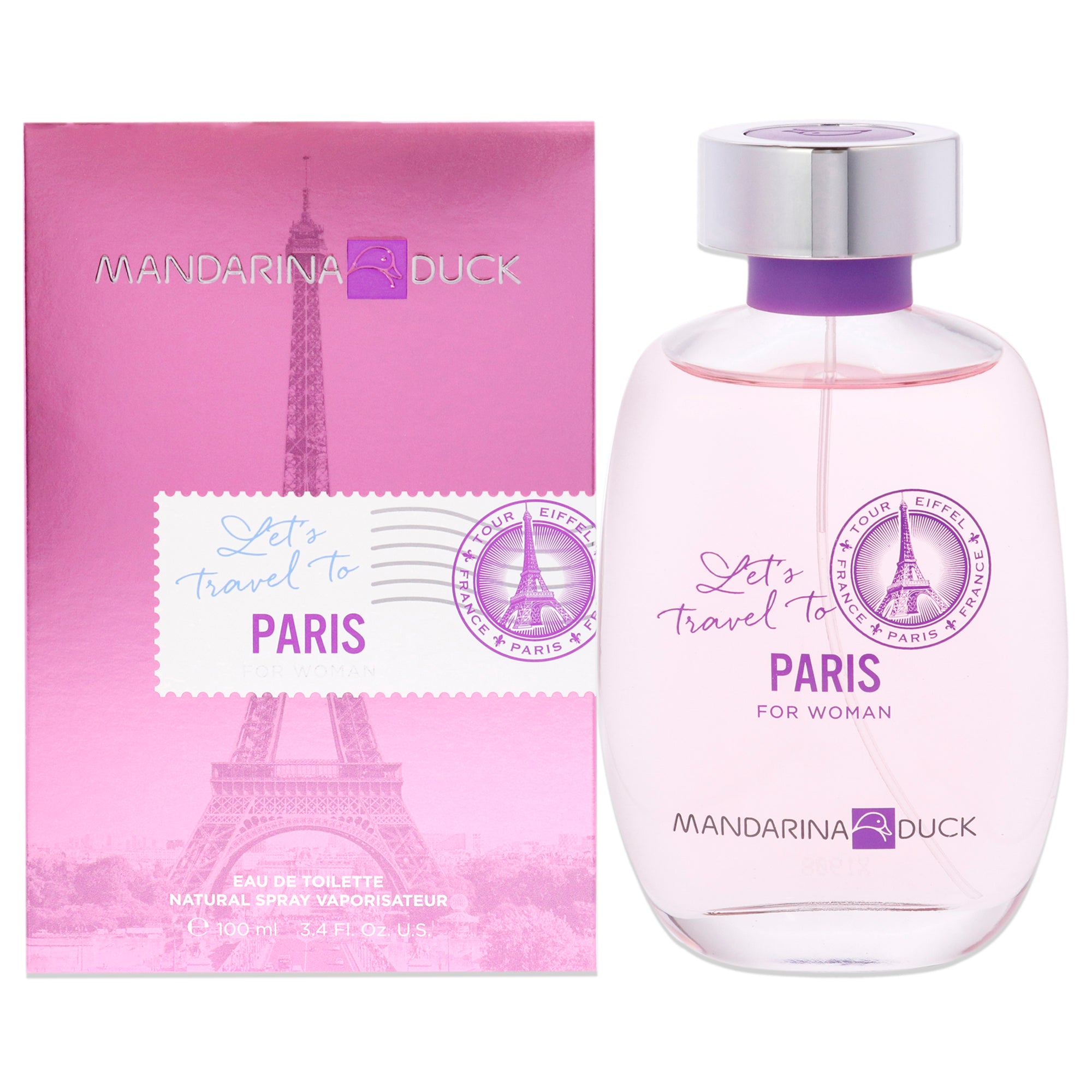 Mandarina Duck Lets Travel To Paris Eau De Toilette-Thefragrancemart.com