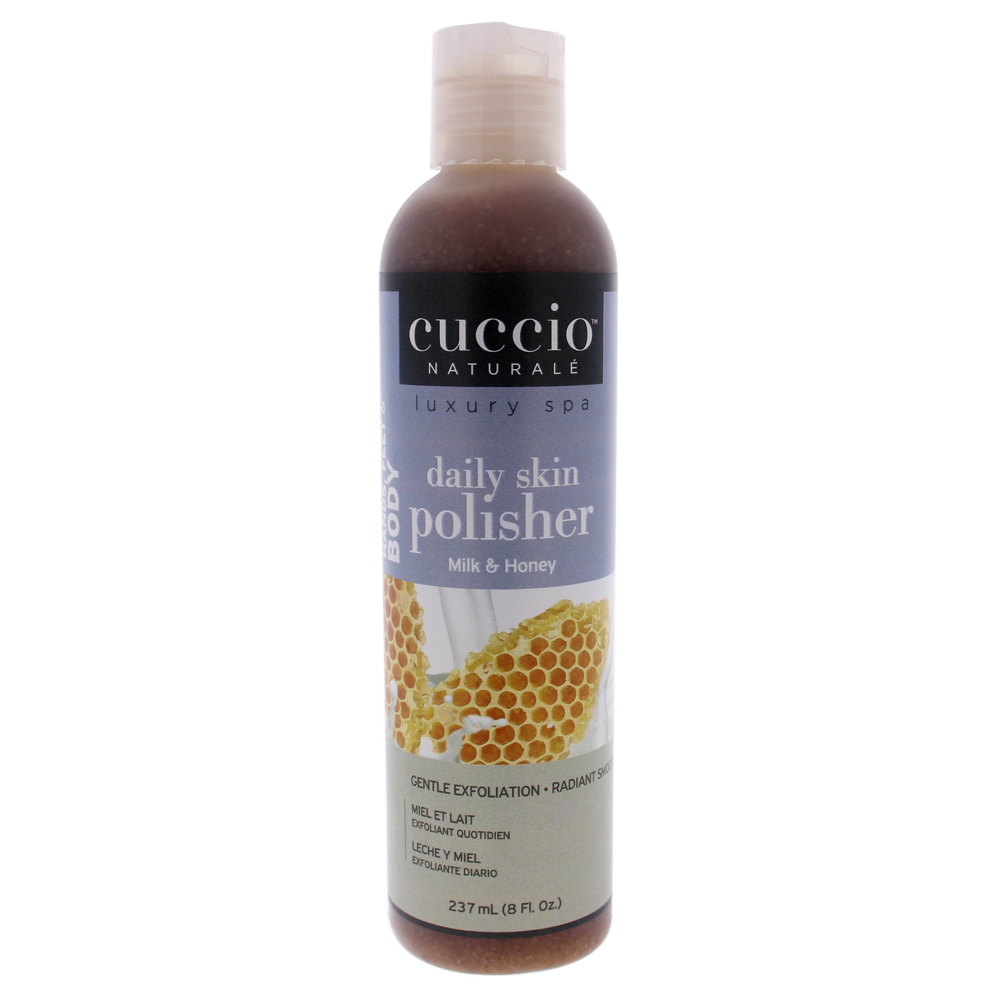 Cuccio Naturale Luxury Spa Daily Skin Polisher - Milk and Honey -Thefragrancemart.com