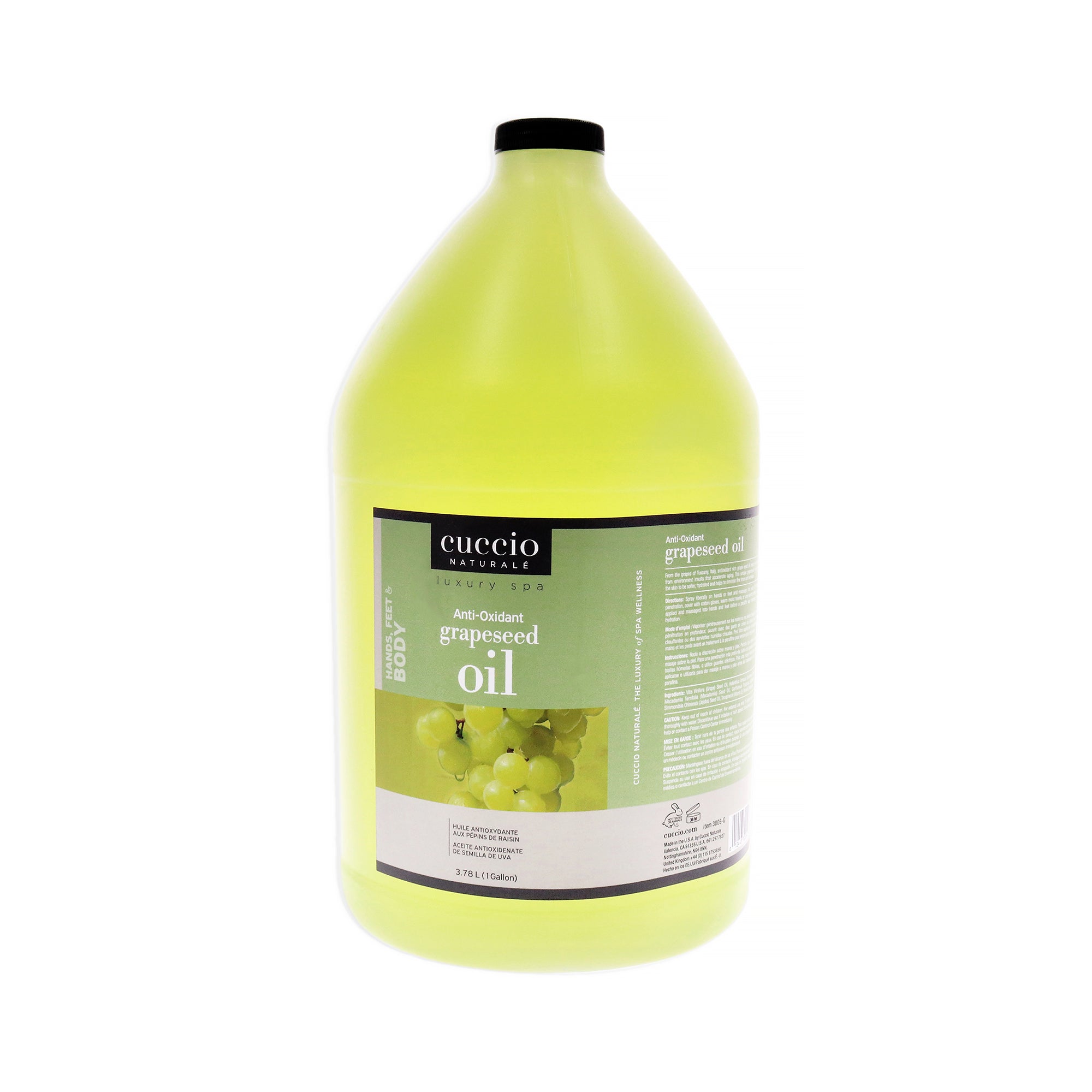 Cuccio Naturale Luxury Spa Anti-Oxidant Oil - Grapeseed -Thefragrancemart.com