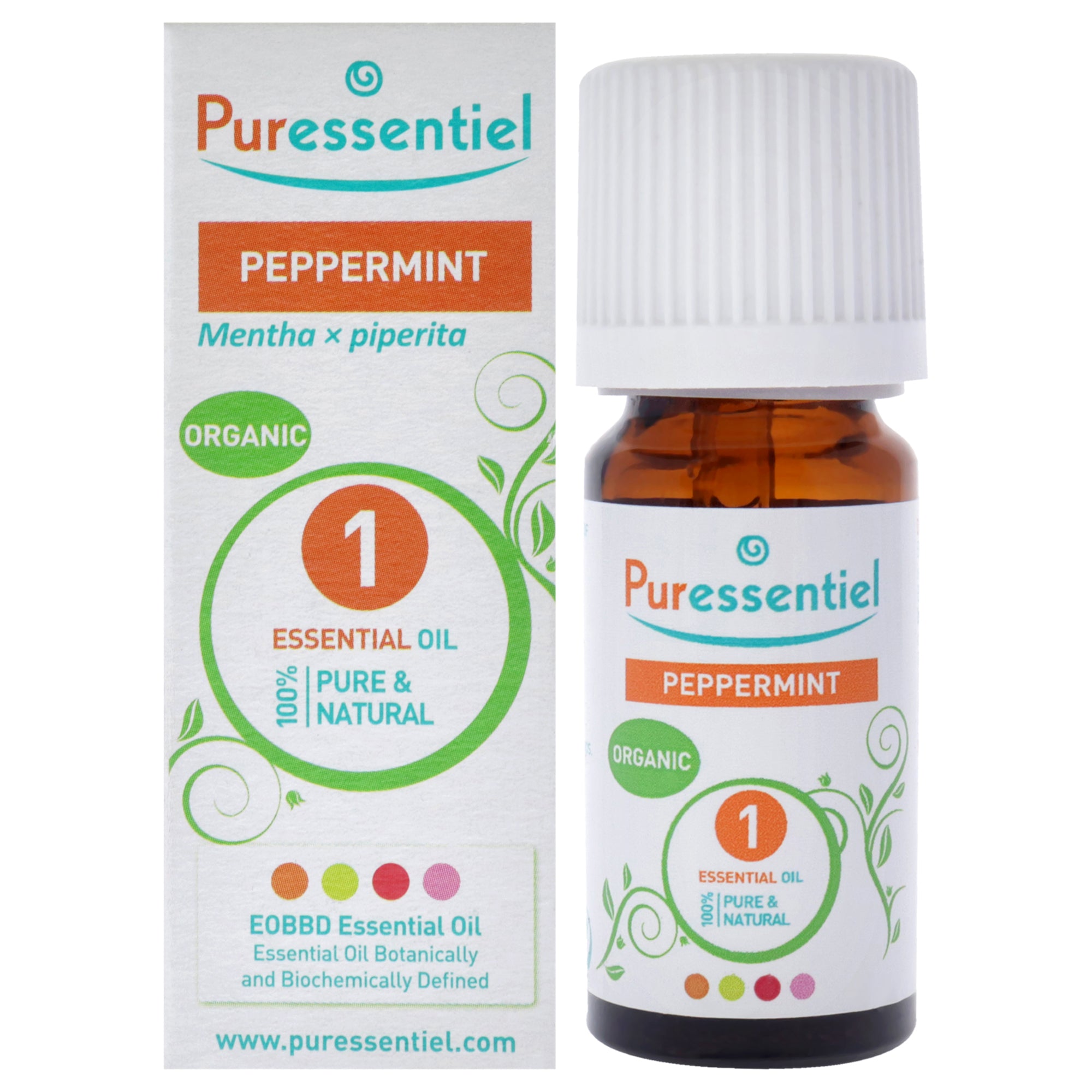 Puressentiel Organic Essential Oil - Peppermint -Thefragrancemart.com