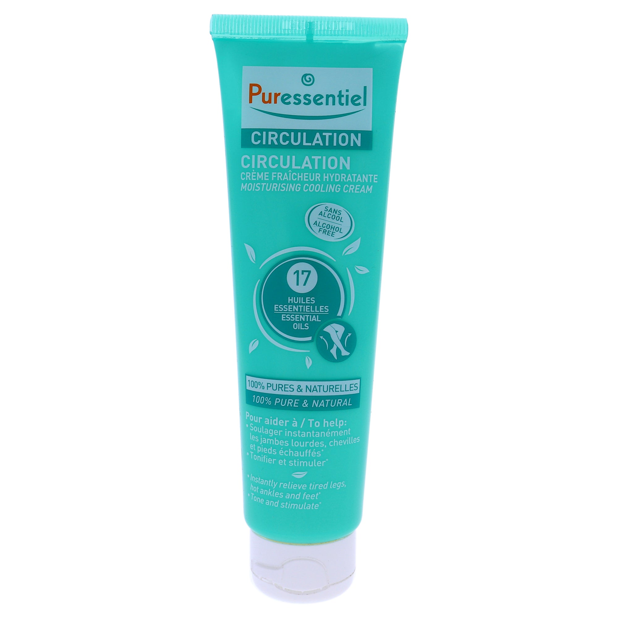 Puressentiel Circulation Moisturising Cooling Cream -Thefragrancemart.com