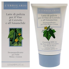 LErbolario Cleansing Milk - Cucumber and Witch Hazel -Thefragrancemart.com