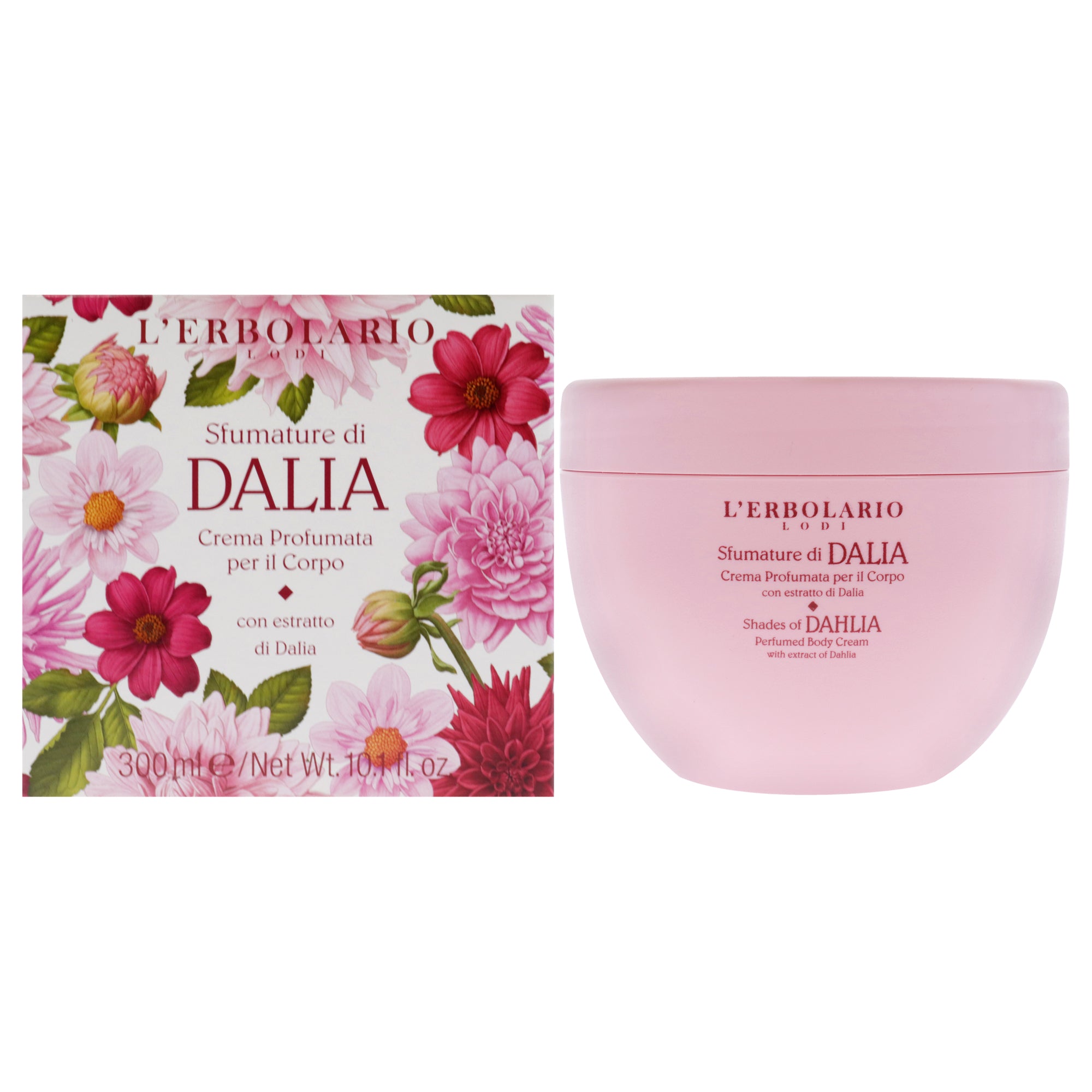 LErbolario Perfumed Body Cream - Shades of Dahlia -Thefragrancemart.com