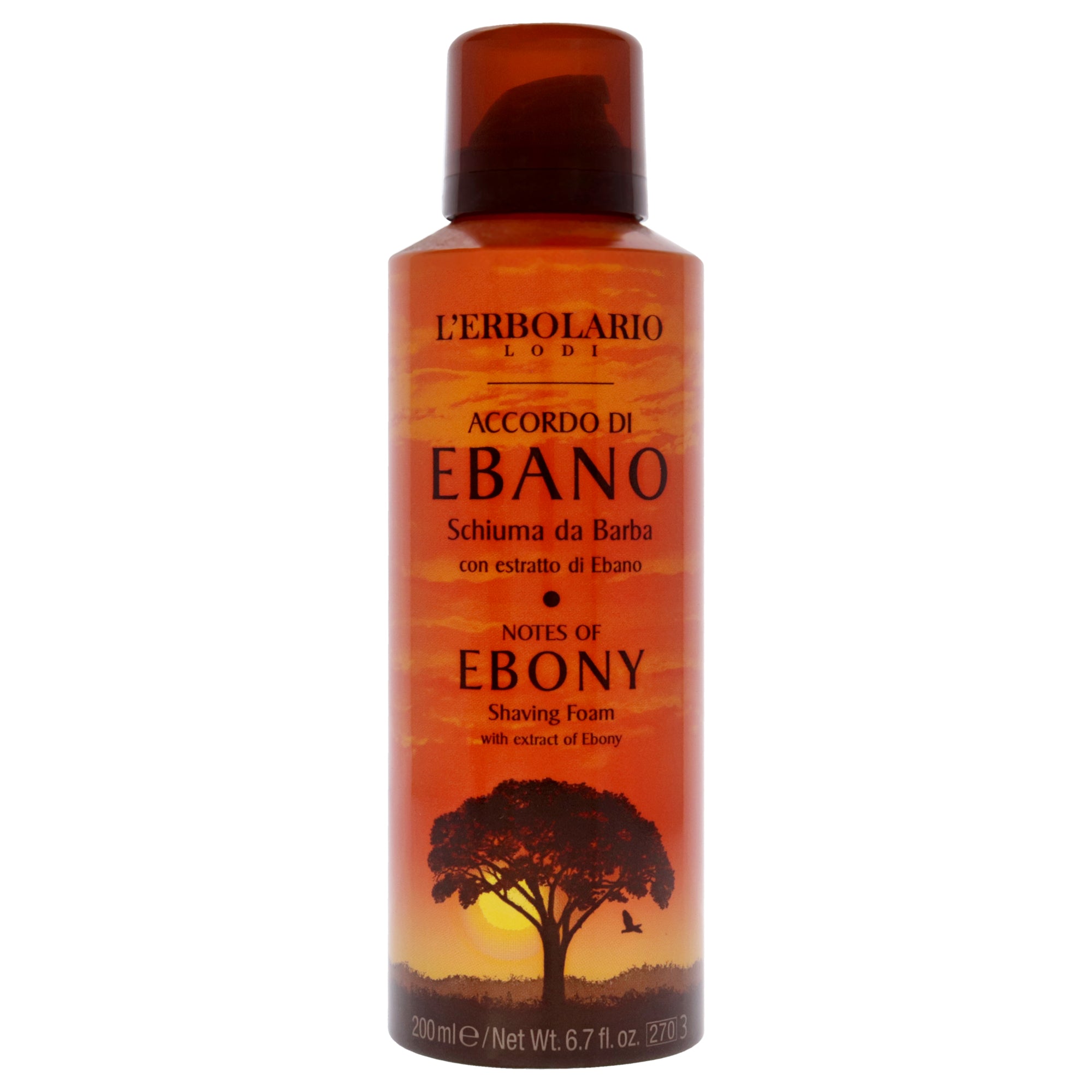 LErbolario Notes of Ebony Shaving Foam -Thefragrancemart.com