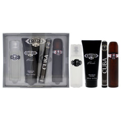 Cuba Black 4 Pc Gift Set-Thefragrancemart.com