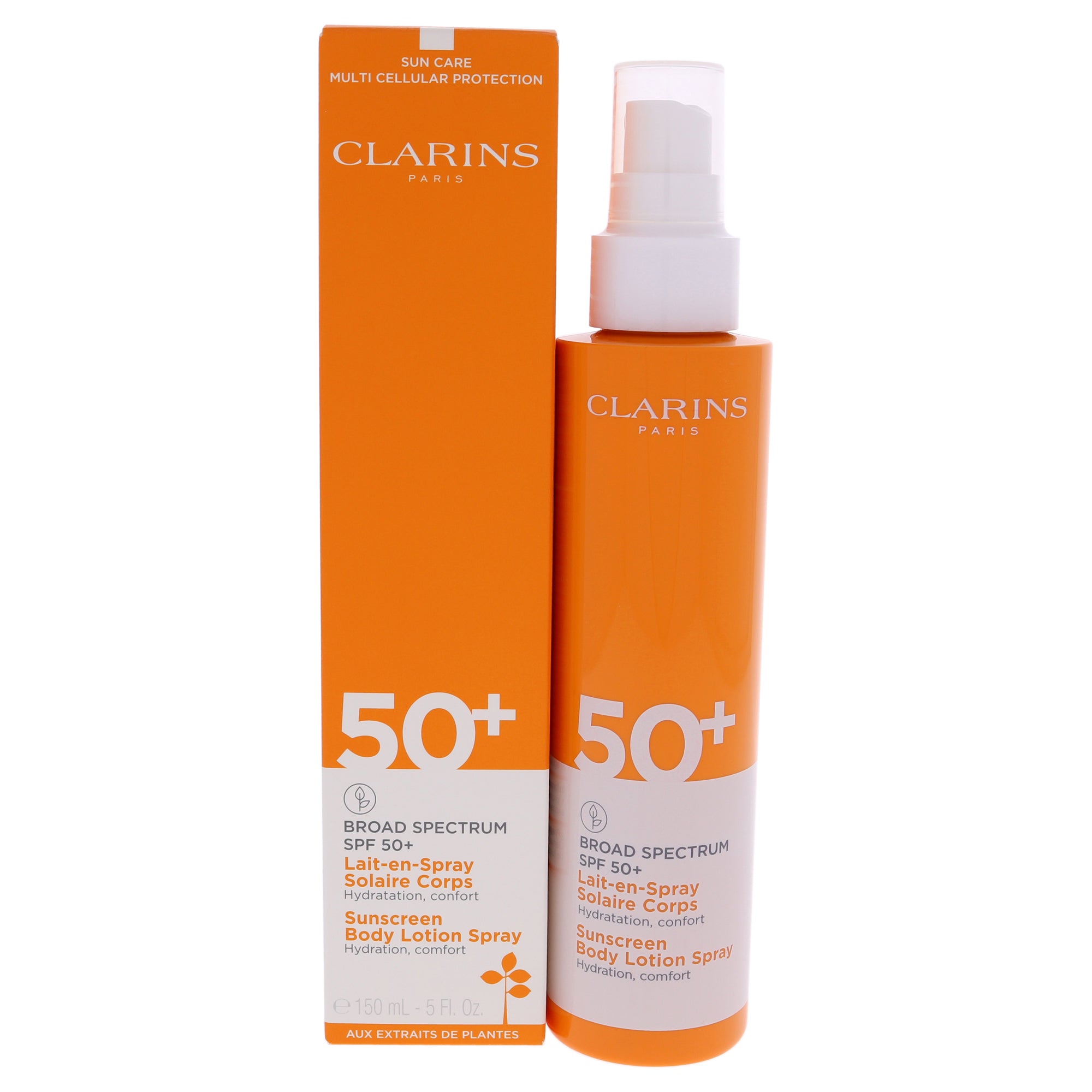 Clarins Sun Care Body Lotion Spray SPF 50 Plus -Thefragrancemart.com