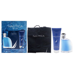 Nautica Blue 3 Pc Gift Set-Thefragrancemart.com