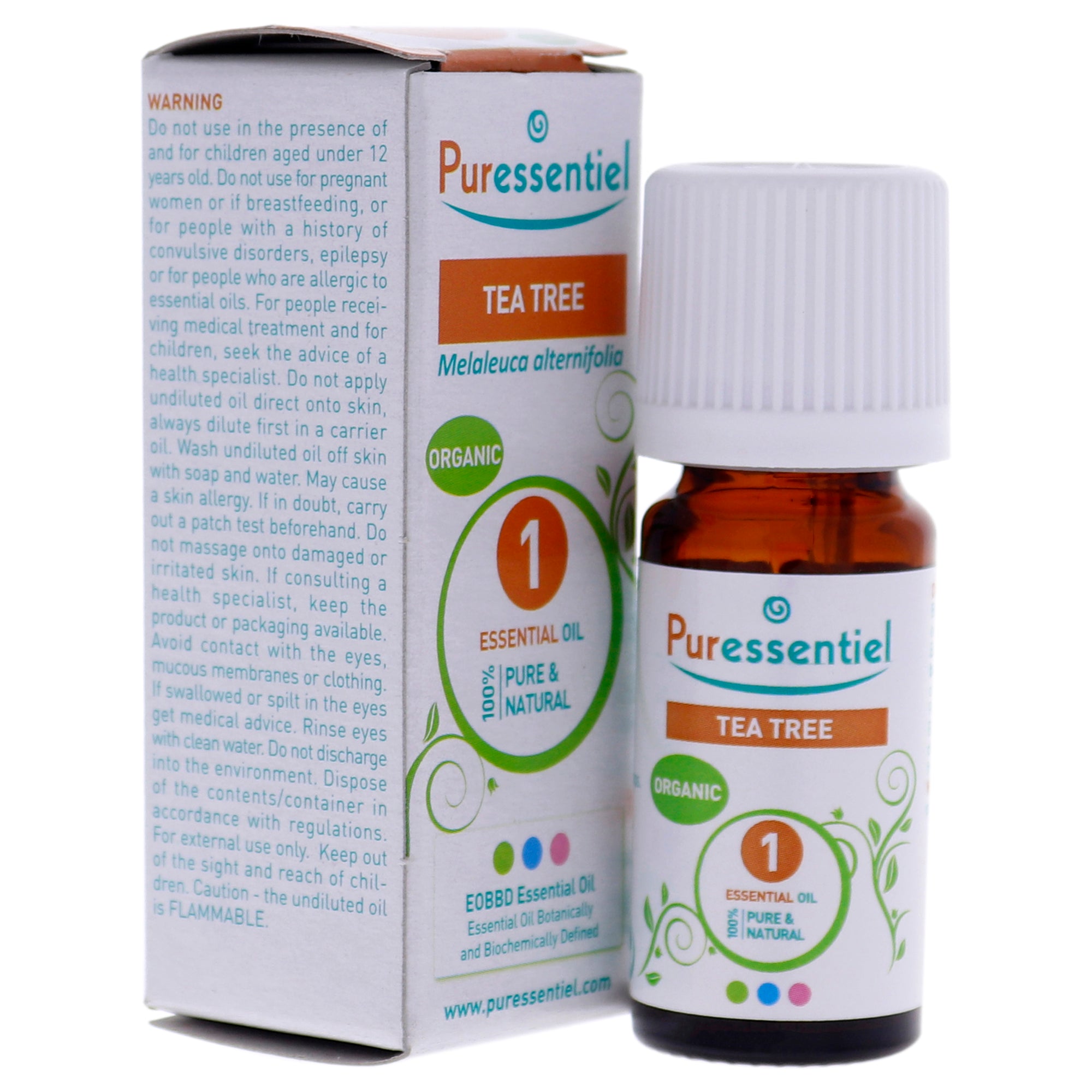 Puressentiel Organic Essential Oil - Tea Tree -Thefragrancemart.com