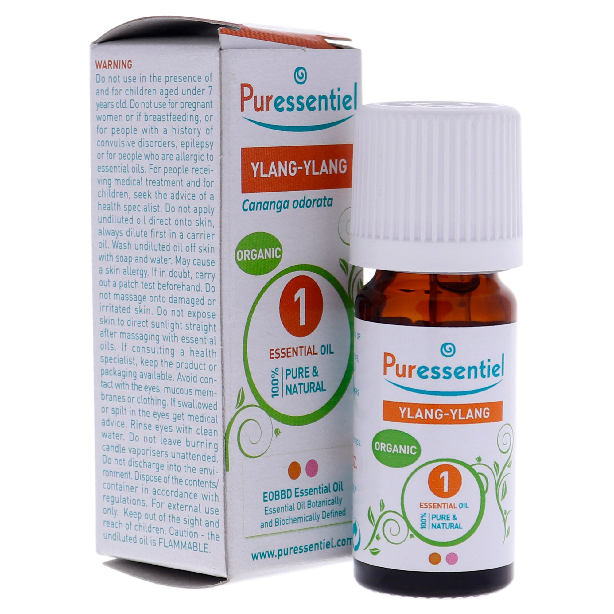 Puressentiel Organic Essential Oil - Ylang Ylang -Thefragrancemart.com