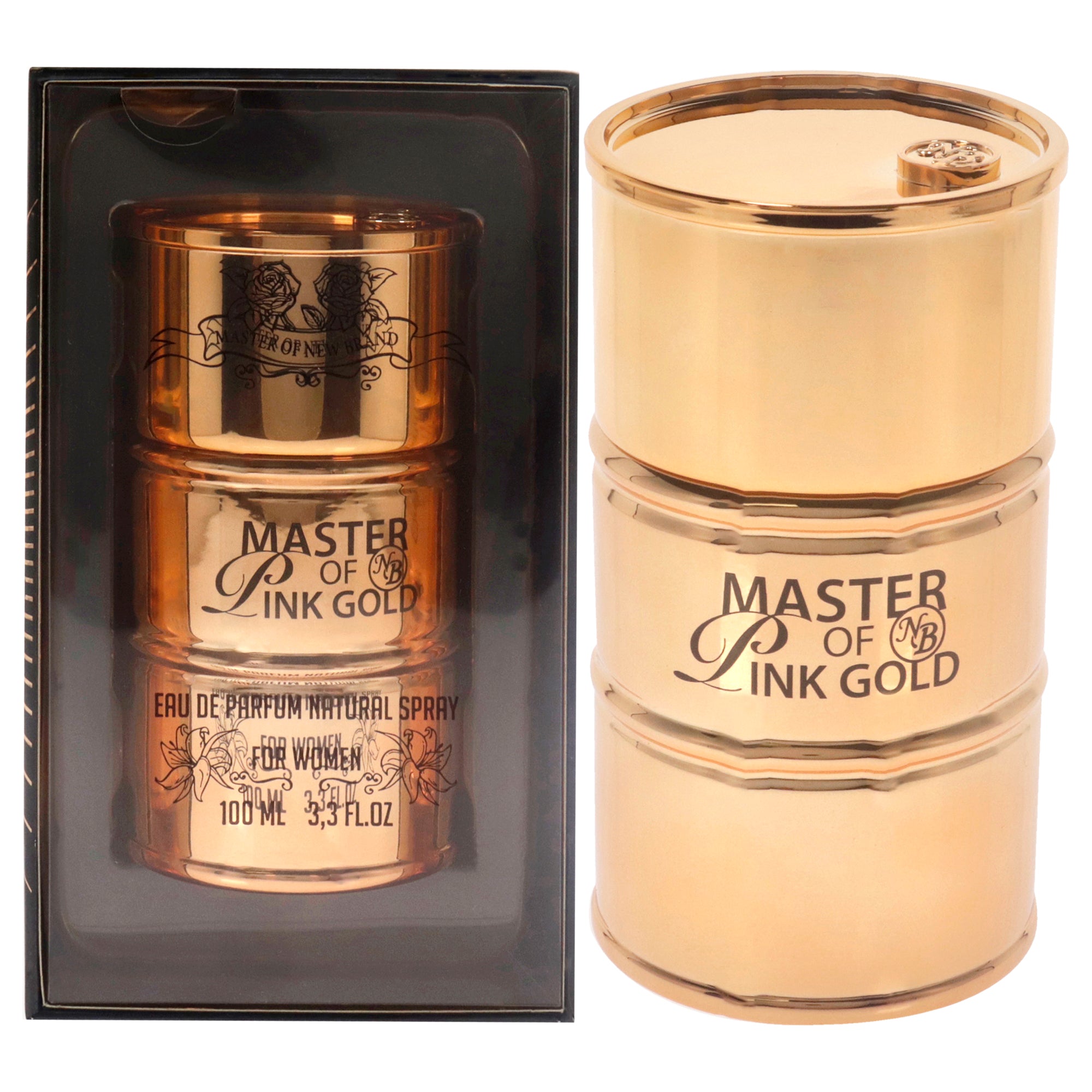 New Brand Master of Pink Gold Eau De Parfum-Thefragrancemart.com