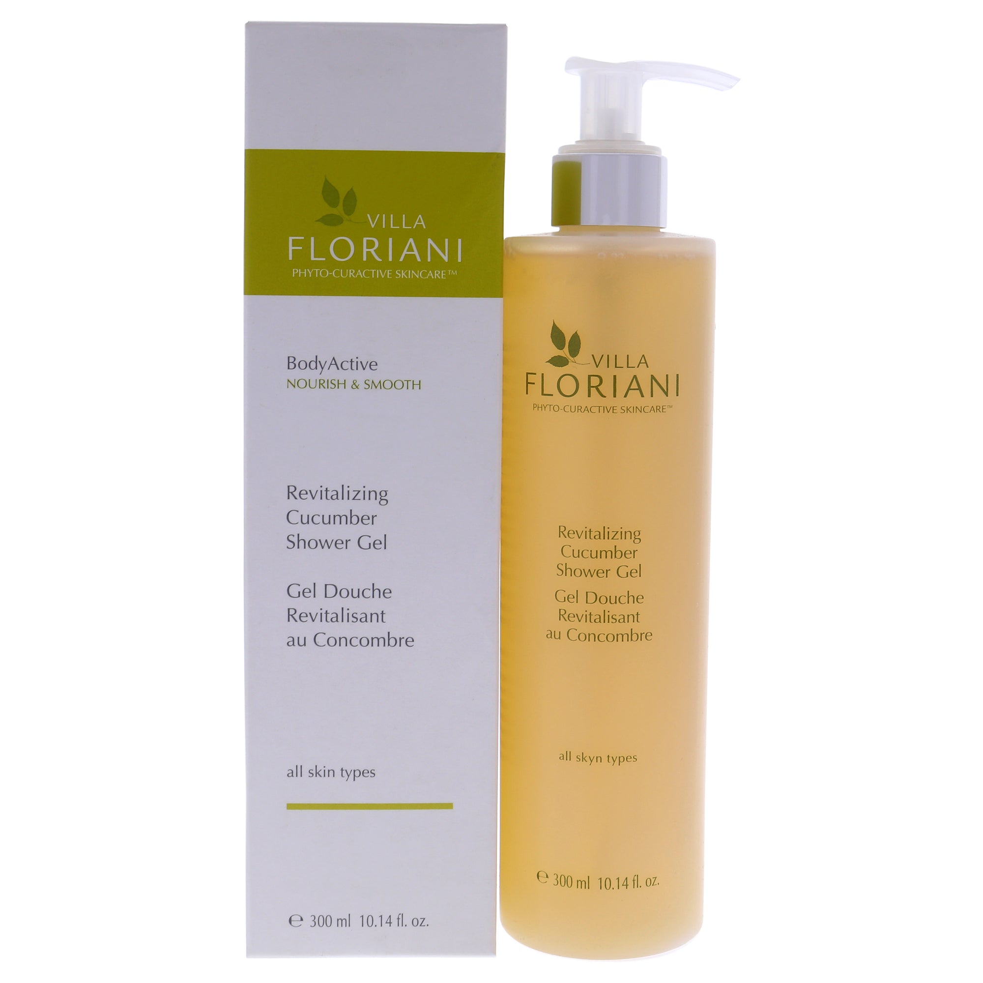 Villa Floriani Revitalizing Shower Gel - Cucumber -Thefragrancemart.com