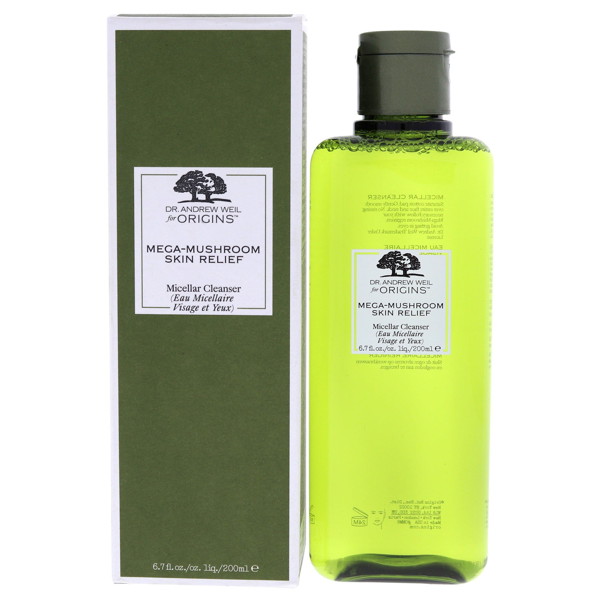 Origins Mega-Mushroom Skin Relief Micellar Cleanser -Thefragrancemart.com