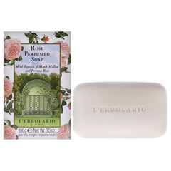 LErbolario Perfumed Soap - Rose -Thefragrancemart.com