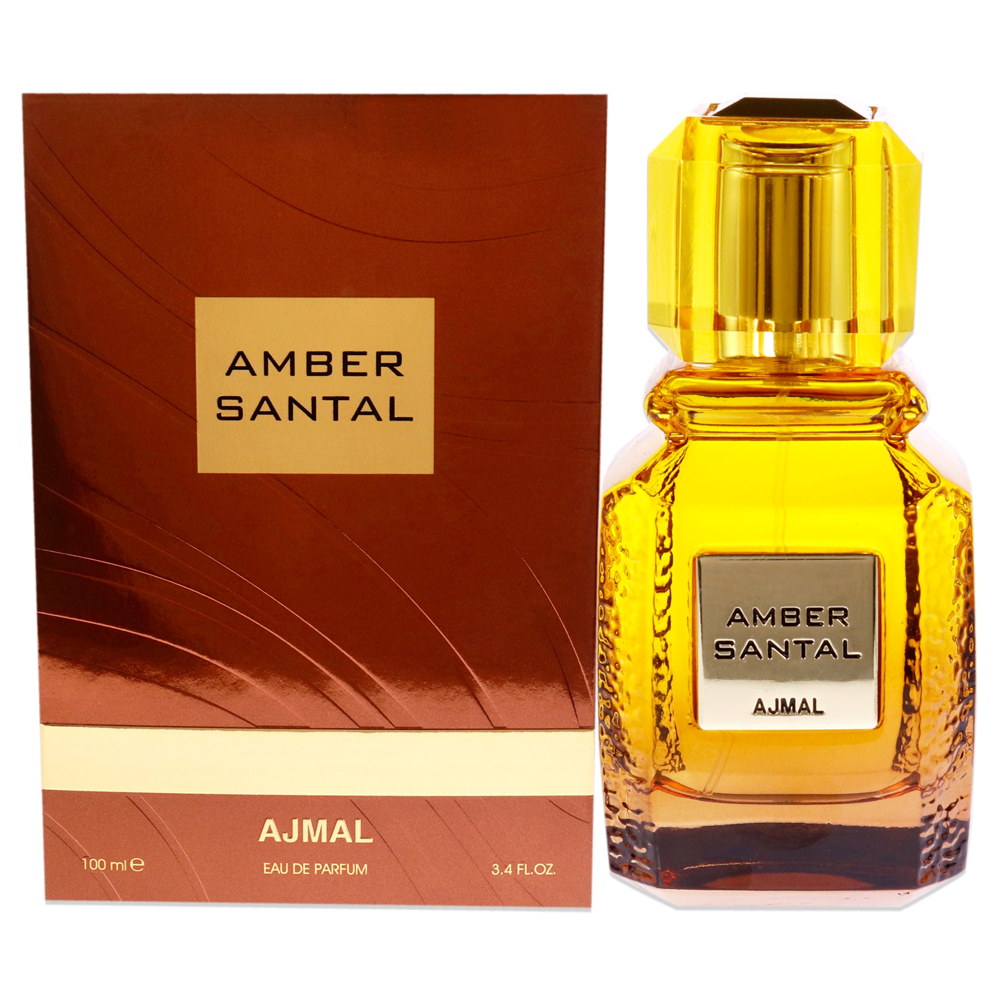 Ajmal Amber Santal Eau De Parfum-Thefragrancemart.com