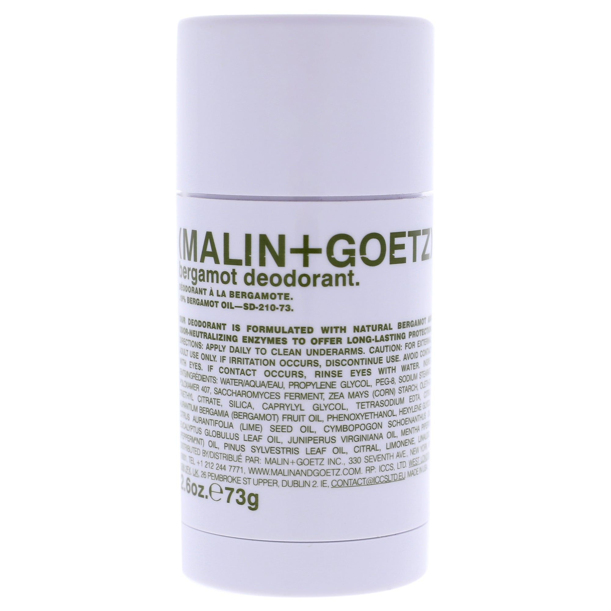 Malin + Goetz Bergamot Deodorant Stick -Thefragrancemart.com