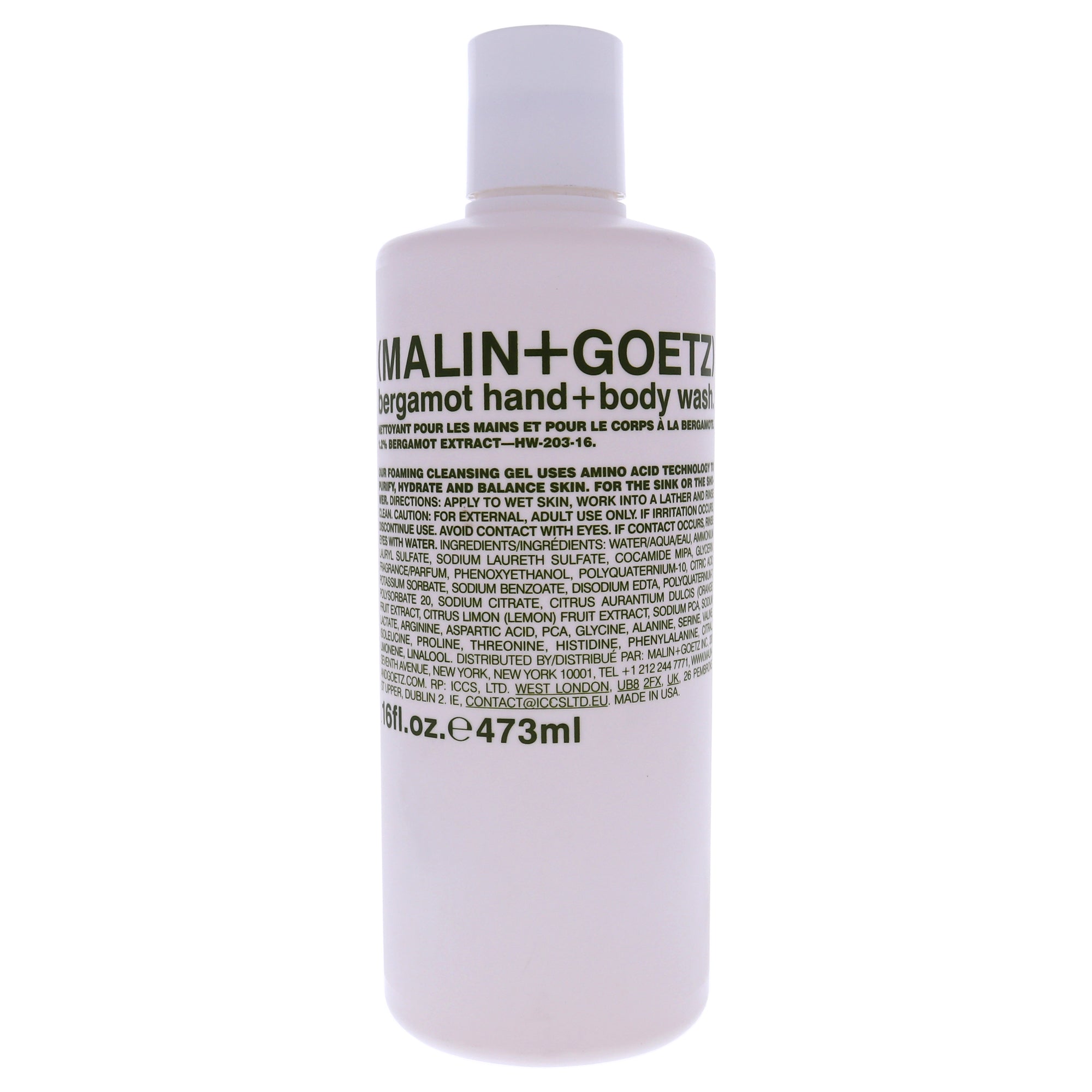 Malin + Goetz Bergamot Hand and Body Wash -Thefragrancemart.com