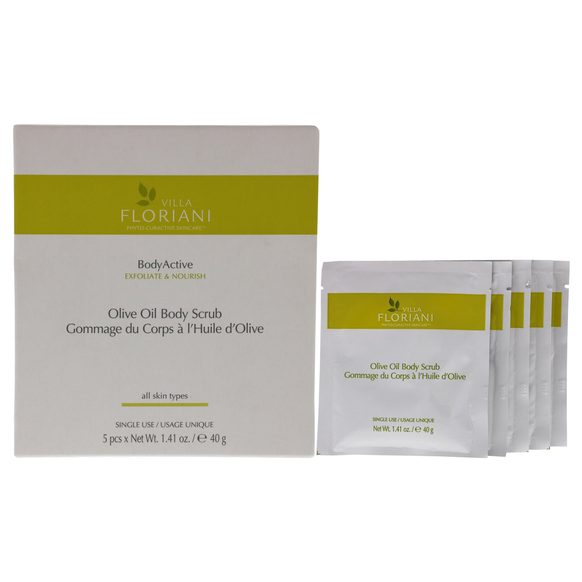 Villa Floriani BodyActive Body Scrub - Olive Oil -Thefragrancemart.com