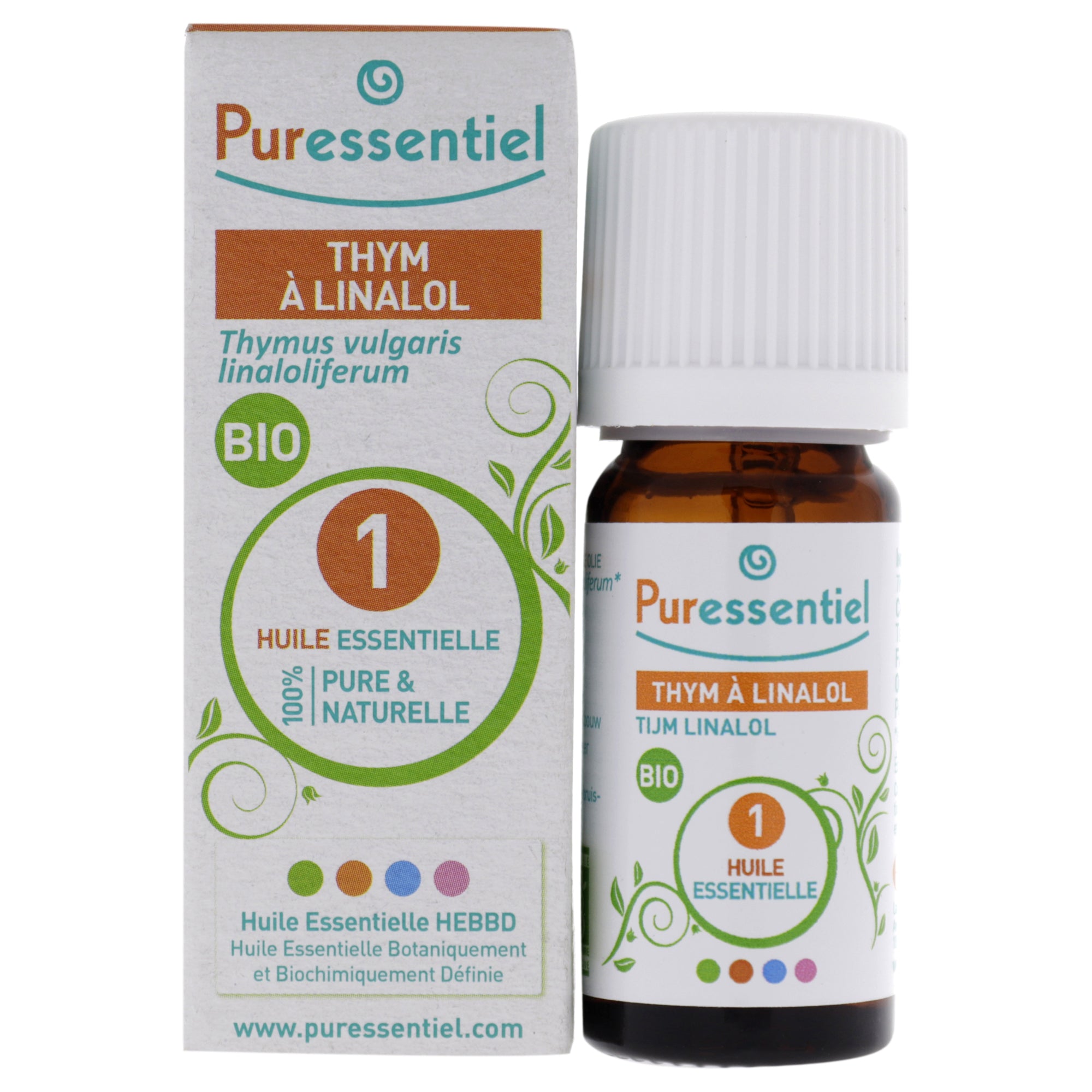 Puressentiel Organic Essential Oil - Thyme Linalol -Thefragrancemart.com