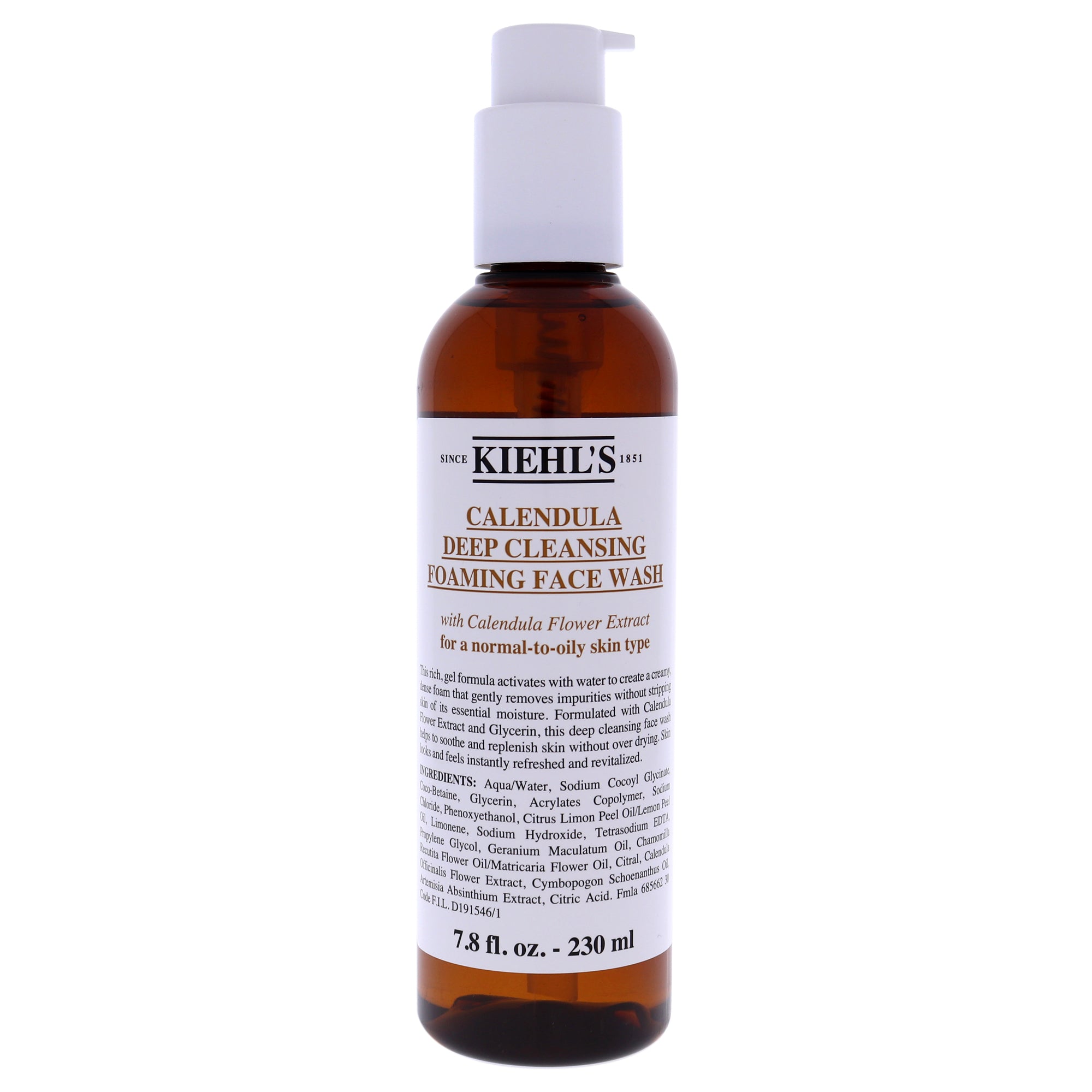 Kiehls Calendula Deep Cleansing Foaming Face Wash -Thefragrancemart.com