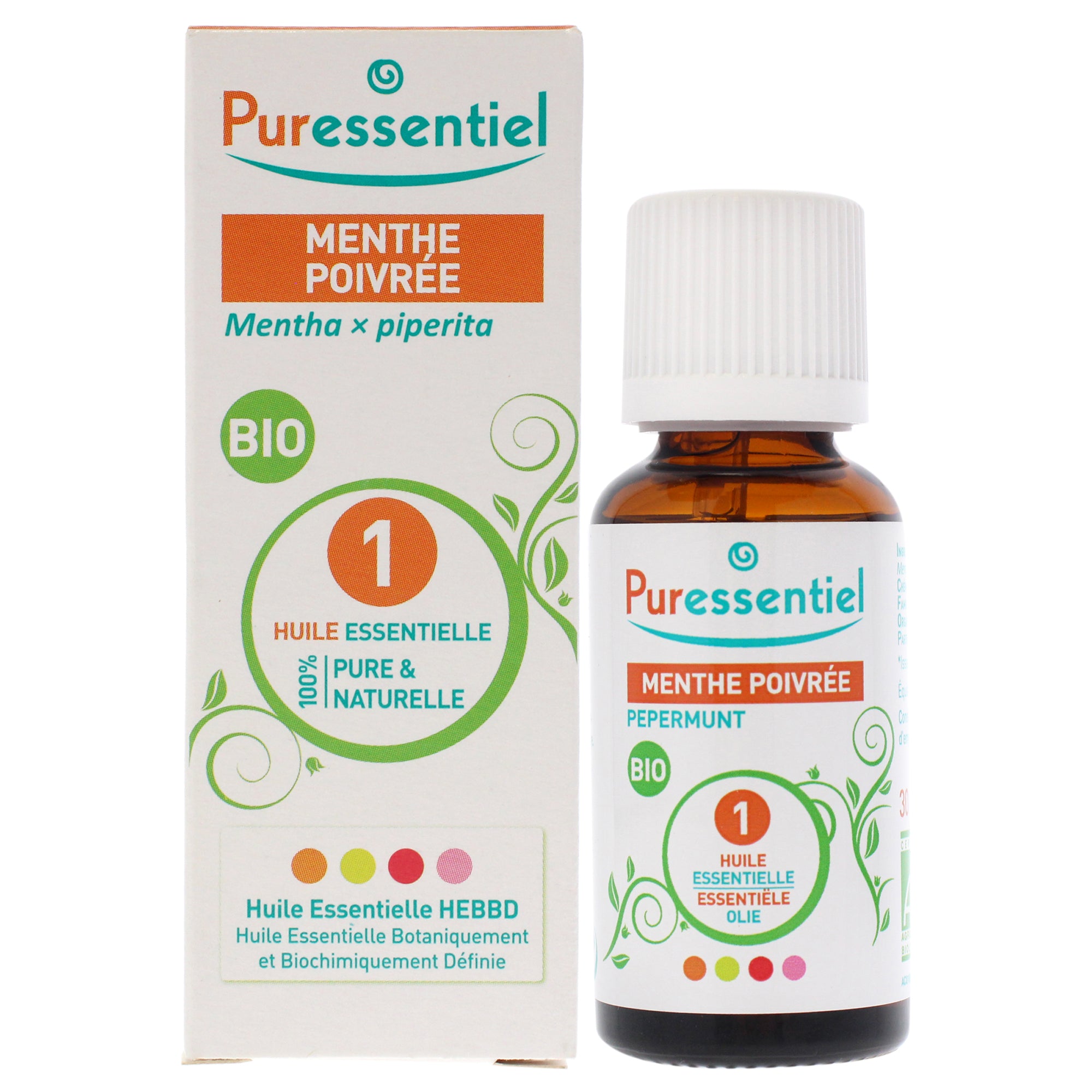 Puressentiel Organic Essential Oil - Peppermint -Thefragrancemart.com