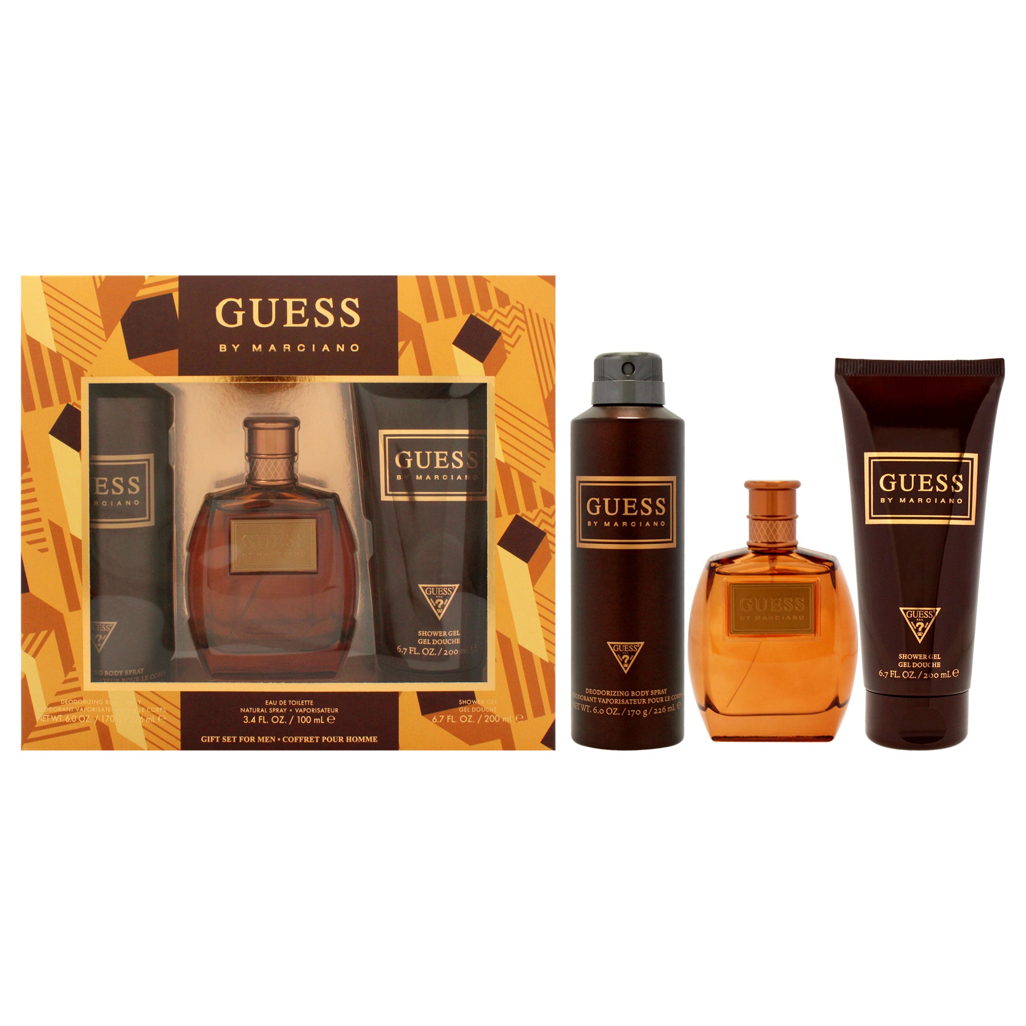 Guess by Marciano 3 Pc Gift Set-Thefragrancemart.com