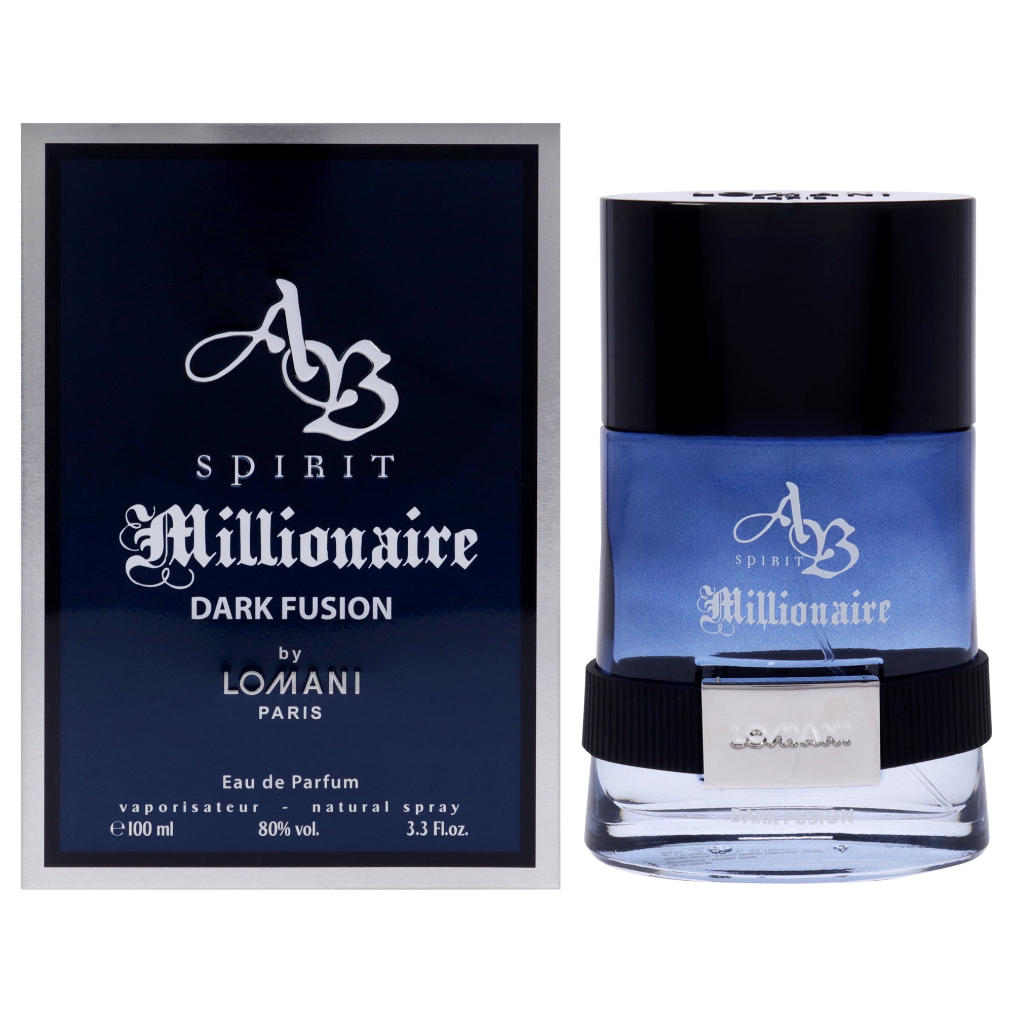 Lomani Ab Spirit Millionaire Dark Fusion Eau De Parfum-Thefragrancemart.com