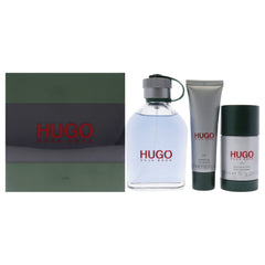 Hugo Boss Hugo Man 3 Pc Gift Set-Thefragrancemart.com