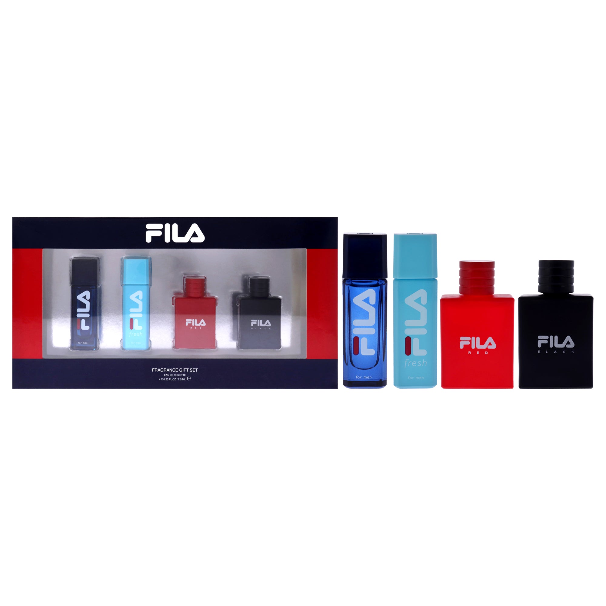 Fila Variety Set 4 Pc Mini Gift Set-Thefragrancemart.com