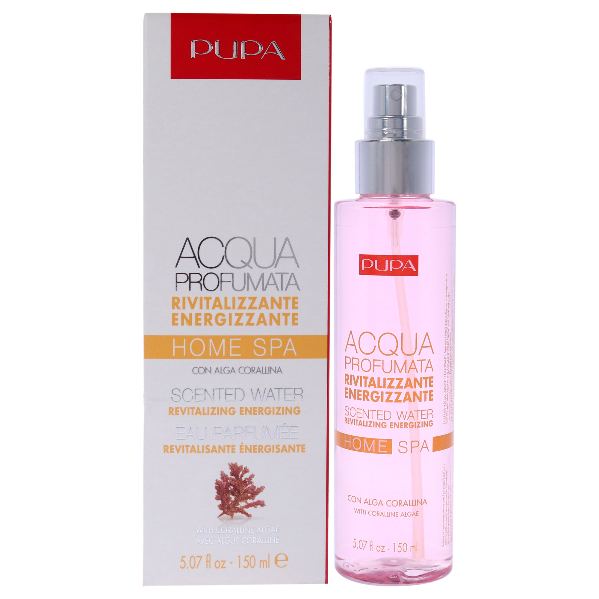 Pupa Milano Home Spa Revitalizing Energizing Scented Water - 004 Coralline Algae -Thefragrancemart.com