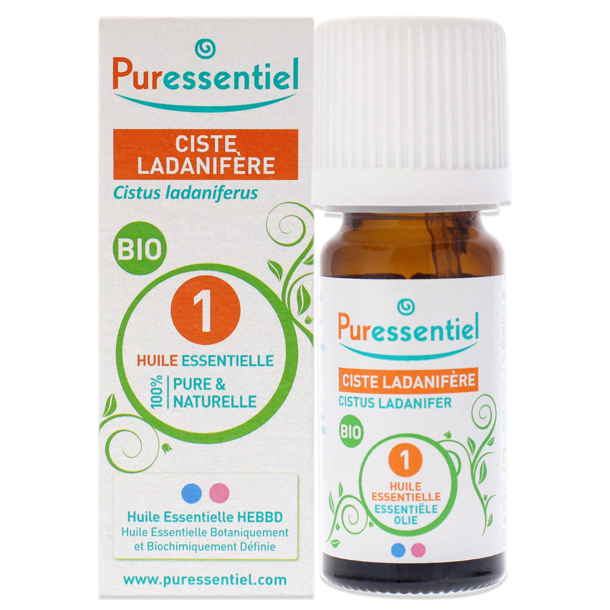 Puressentiel Organic Essential Oil - Cistus Ladanifer -Thefragrancemart.com