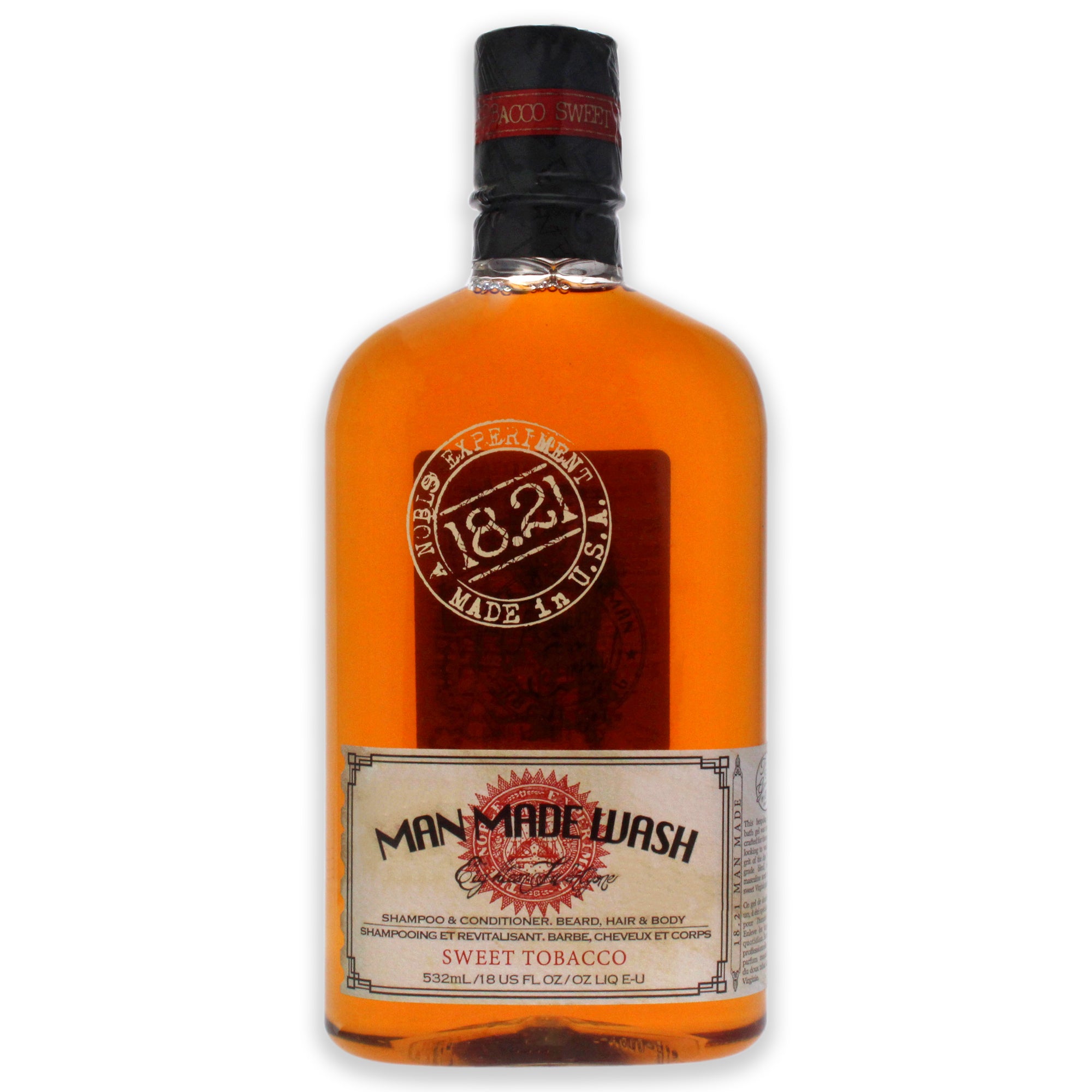 18.21 Man Made Man Made Wash - Sweet Tobacco -Thefragrancemart.com