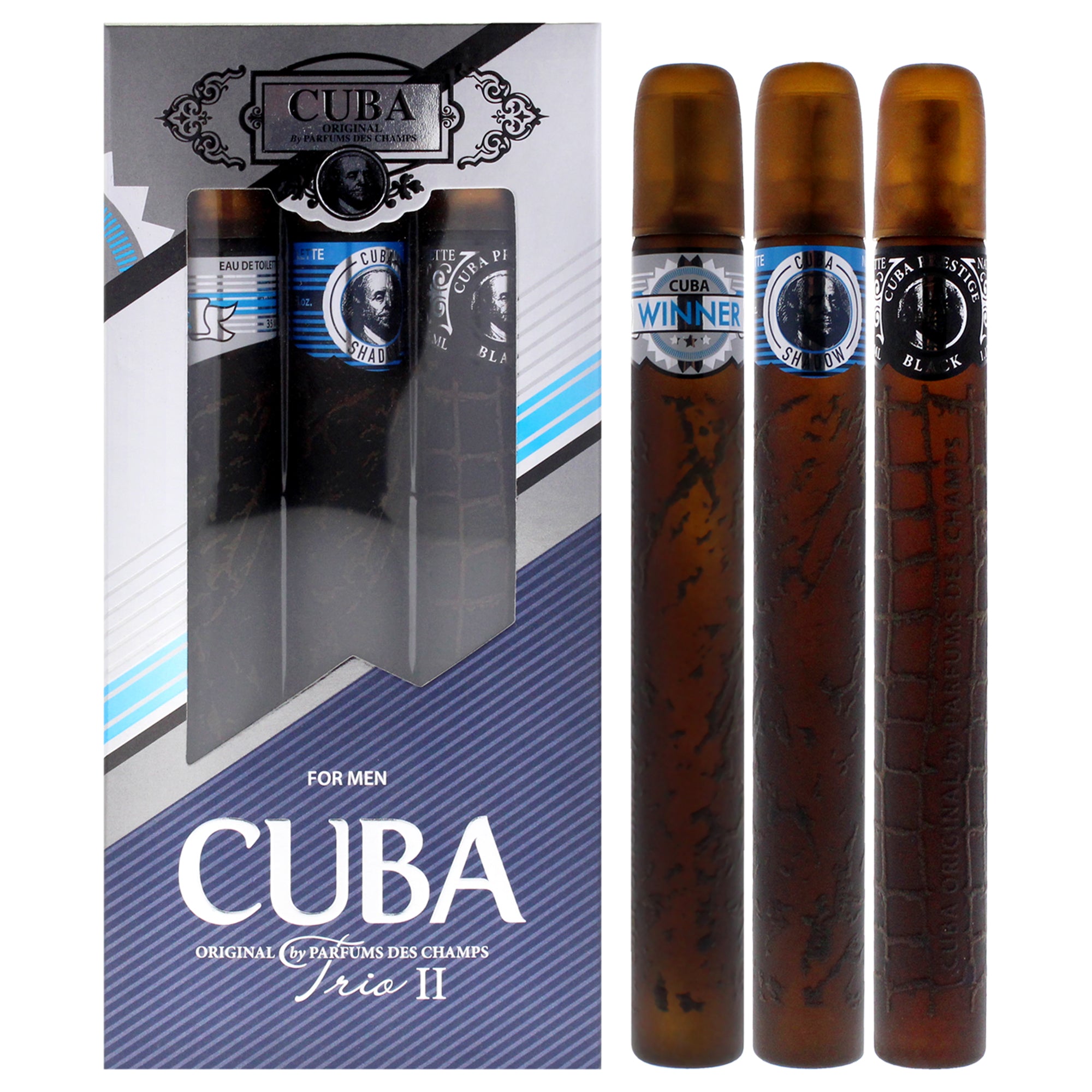 Cuba Trio 2 3 Pc Gift Set-Thefragrancemart.com