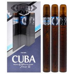 Cuba Trio 2 3 Pc Gift Set-Thefragrancemart.com
