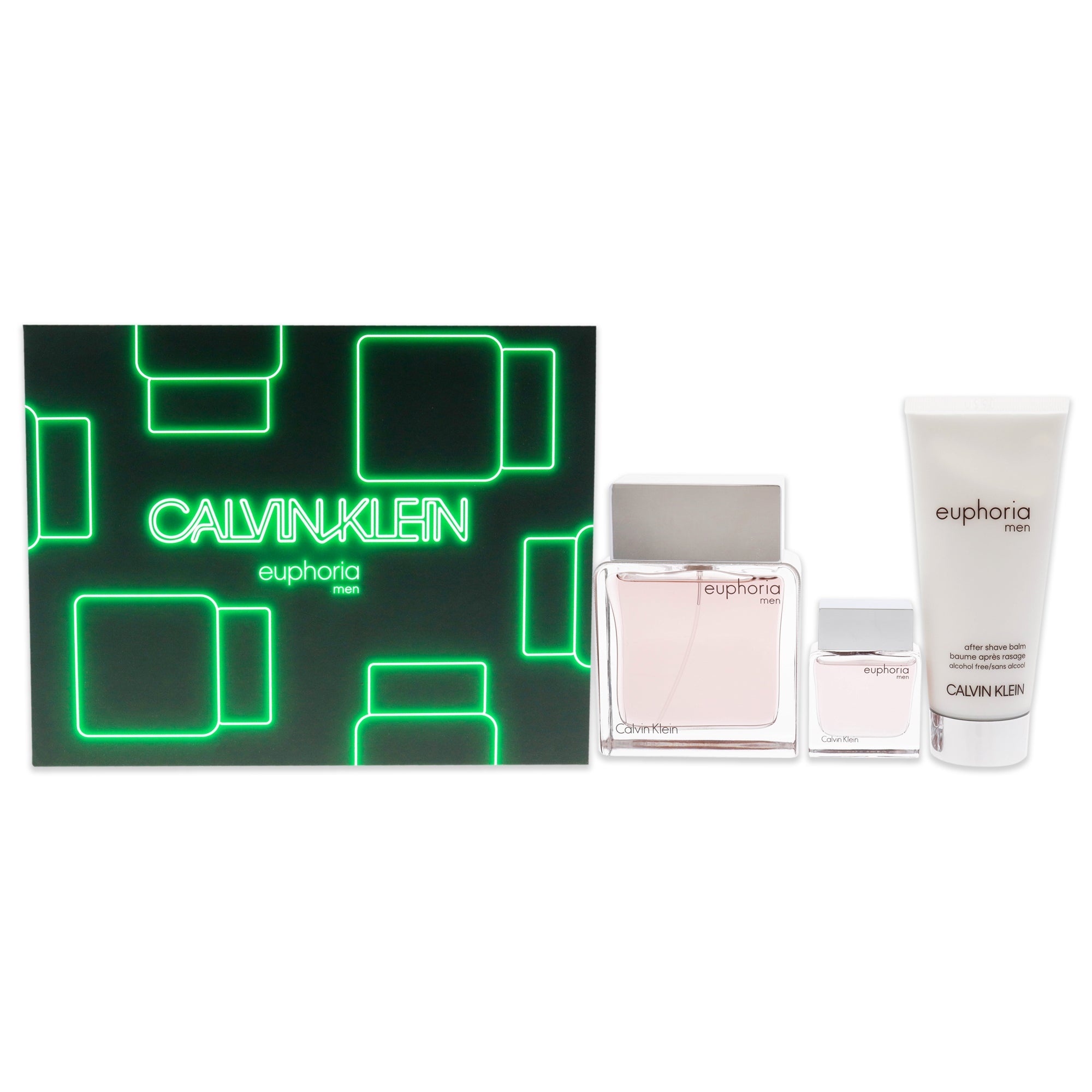 Calvin Klein Euphoria 3 Pc Gift Set-Thefragrancemart.com