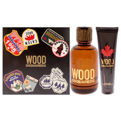 Dsquared2 Wood 2 Pc Gift Set-Thefragrancemart.com